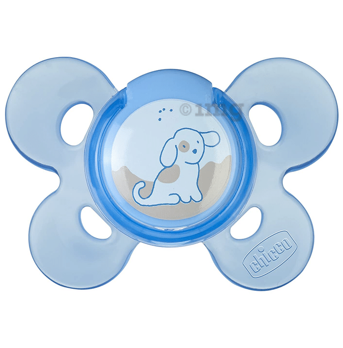 Chicco Physio Comfort Silicone 0 to 6 Months Soother Blue