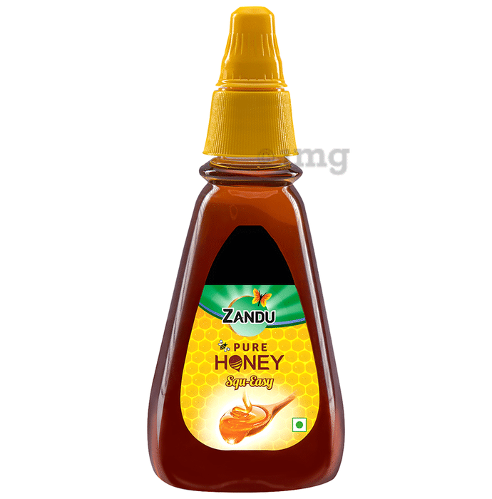 Zandu Pure Honey Squ-Easy | No Added Sugar |