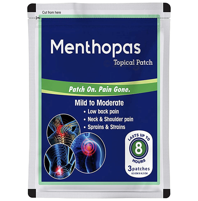 Menthopas Topical Patch (3 Each)
