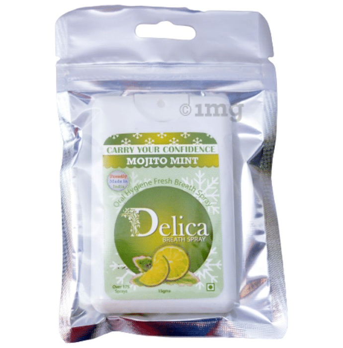Delica Breath Spray (15gm Each) Mojito Mint