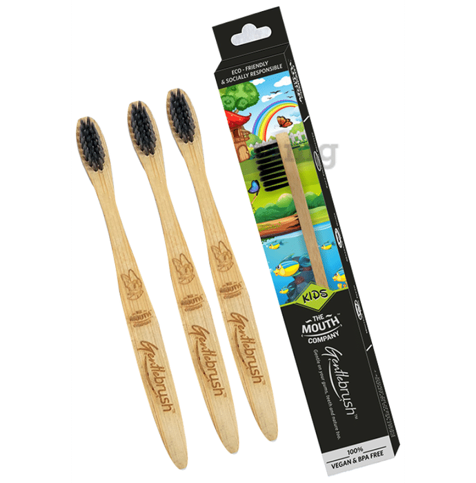The Mouth Company Kids  Bamboo Toothbrush