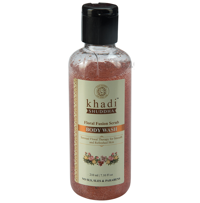 Khadi Shuddha Floral Fusion Scrub Body Wash