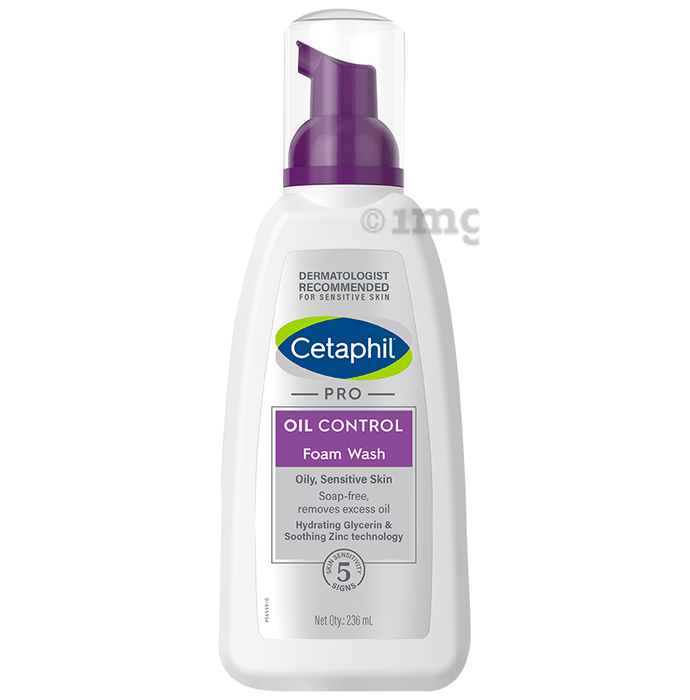 Cetaphil Pro Oil Control Soap-Free Foam Wash | For Oily, Sensitive Skin