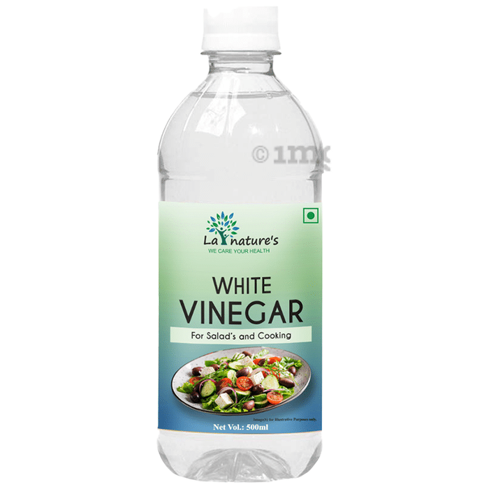 La Nature's White Vinegar for Salad & Cooking | Gluten Free