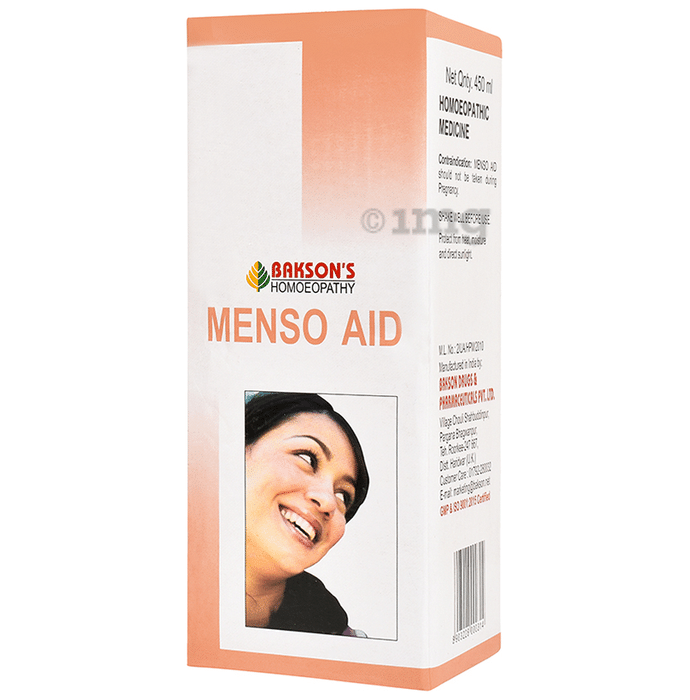 Bakson's Menso Aid Syrup