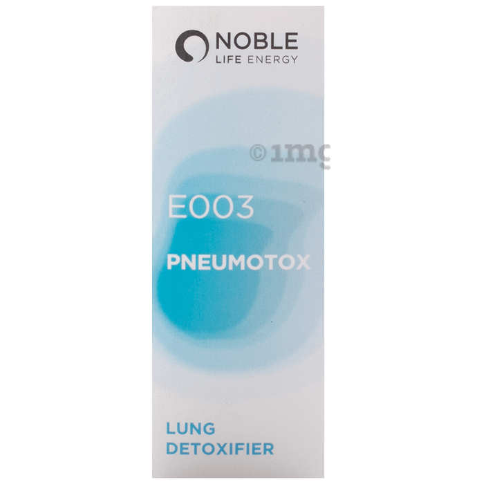 Noble Life Energy E003 Pneumotox Lung Detoxifier Drop