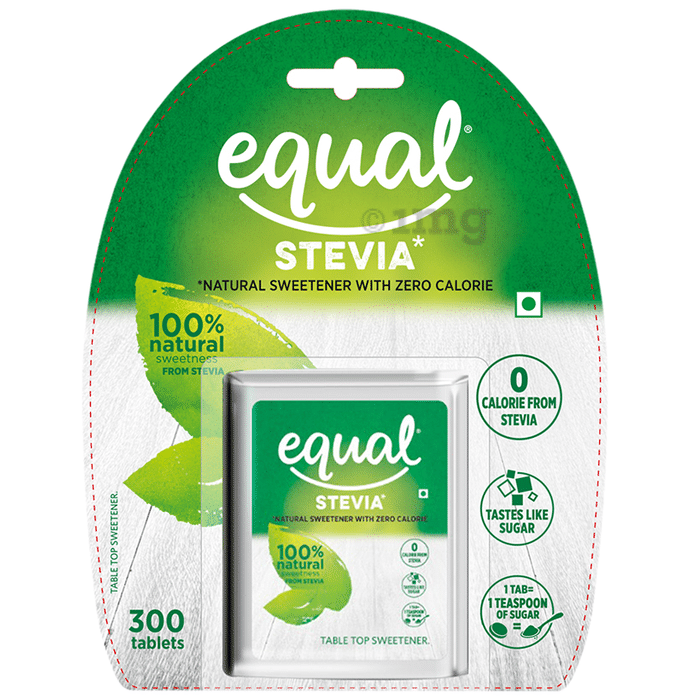 Equal Stevia Natural Sweetener with Zero Calorie Tablet (300 Each)