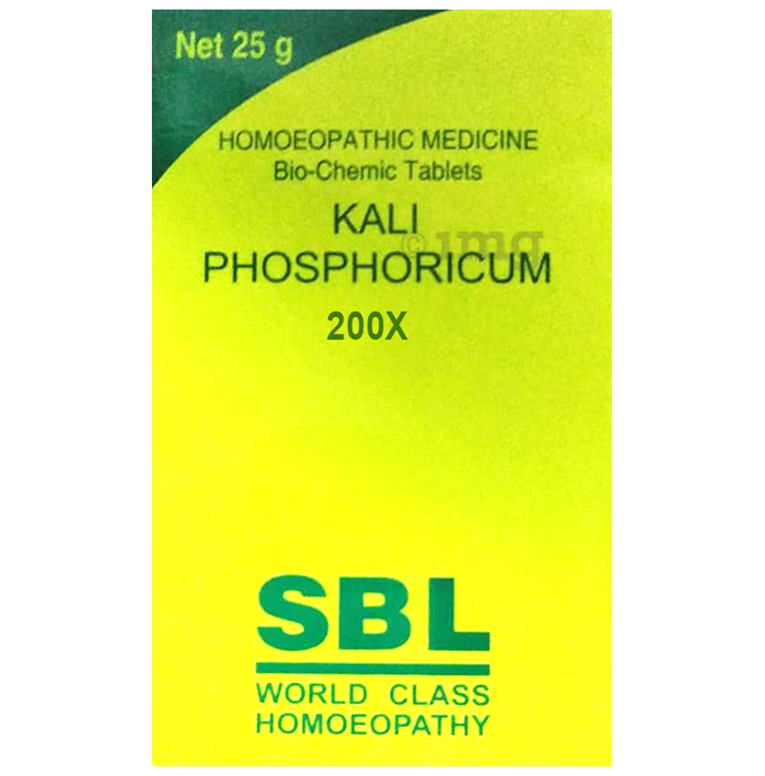 SBL Kali Phosphoricum Biochemic Tablet 200X