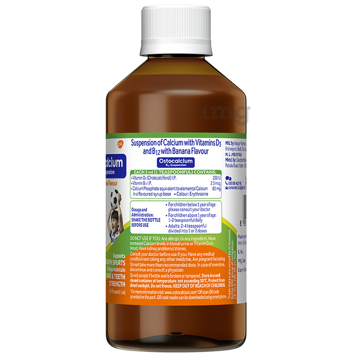 Ostocalcium B12 with Vitamin D3 For Bones Teeth Strength