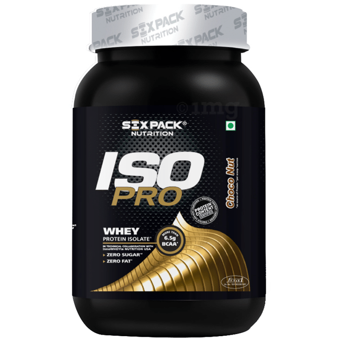 Sixpack Nutrition Iso Pro 100% Whey Protein Isolate Powder Choconut