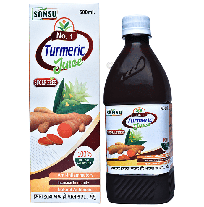 Sansu Turmeric Juice Sugar Free