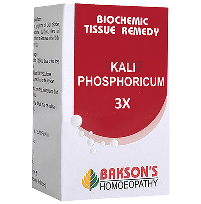 Bakson's Kali Phosphoricum Biochemic Tablet 3X