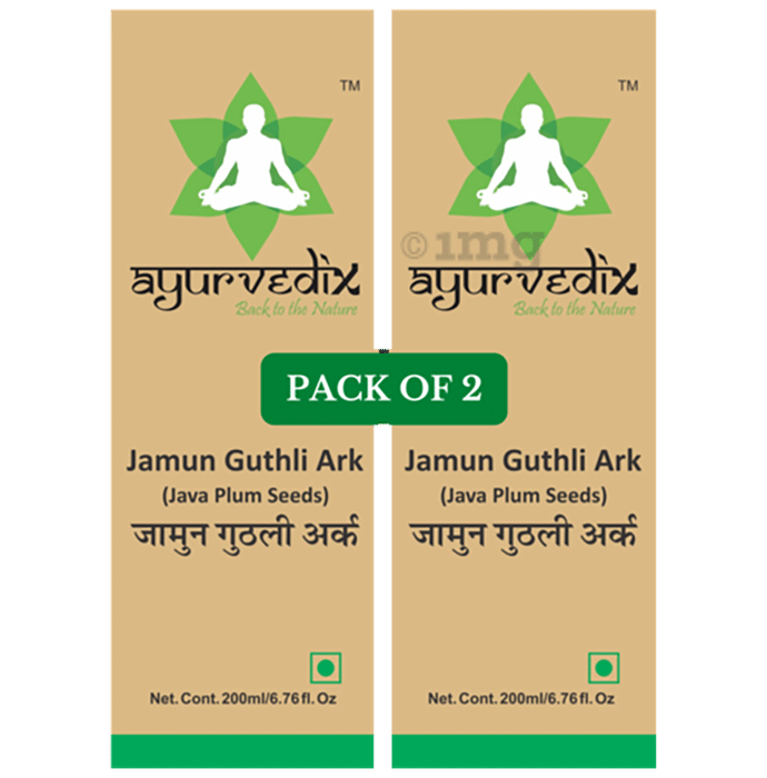 Ayurvedix Jamun Guthli Ark (200ml Each)