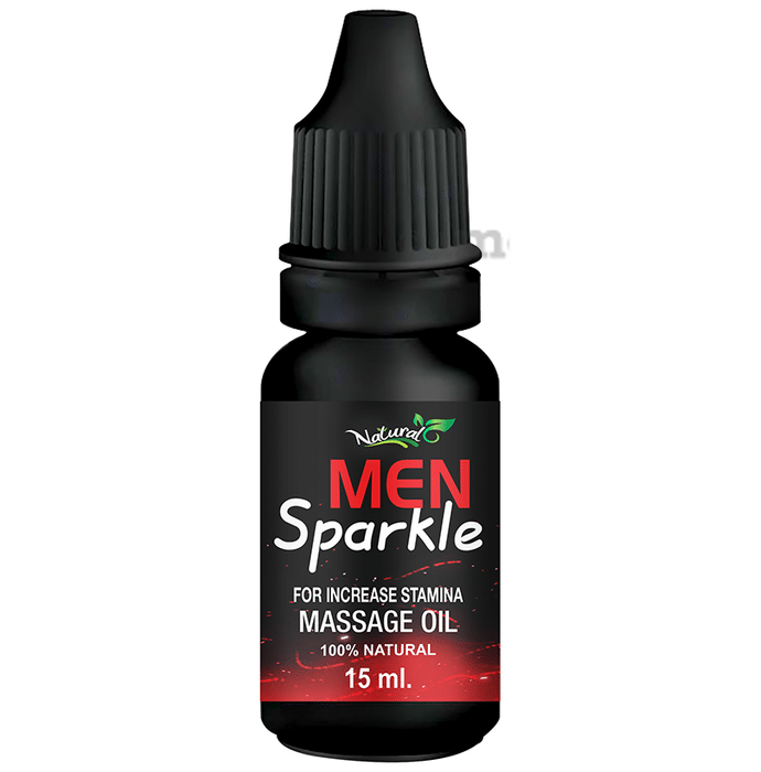 Natural Men Sparkle for Increase Stamina Massage Oil