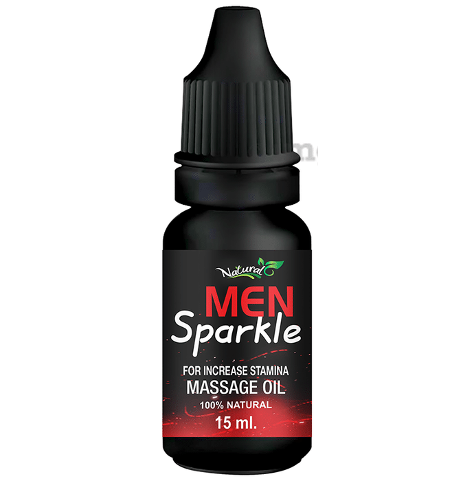 Natural Men Sparkle for Increase Stamina Massage Oil