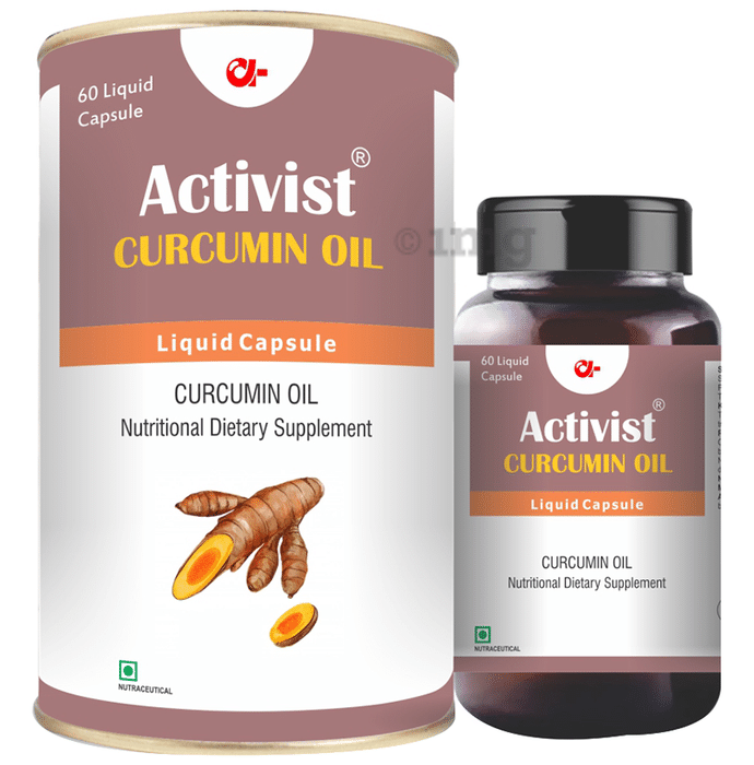 Activist Curcumin Oil Liquid Capsule