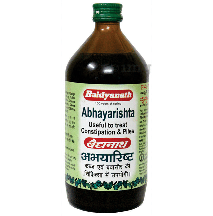 Baidyanath (Nagpur) Abhayarishta | Helps Ease Piles & Constipation