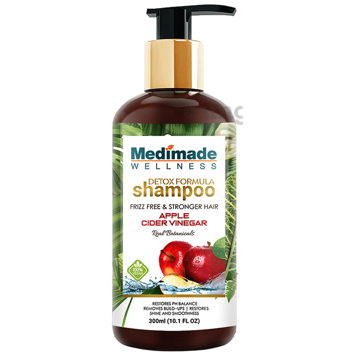 Medimade Wellness Apple Cider Vinegar Shampoo (300ml Each)