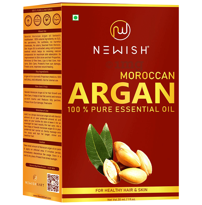 Newish Moroccan Argan 100% Pure Essential Oil