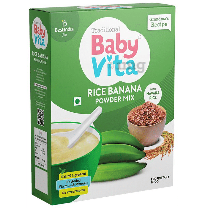 Baby Vita Rice Banana Powder Mix