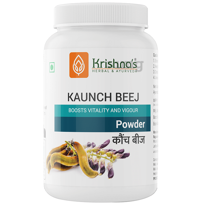 Krishna's Herbal & Ayurveda Kaunch Beej Powder
