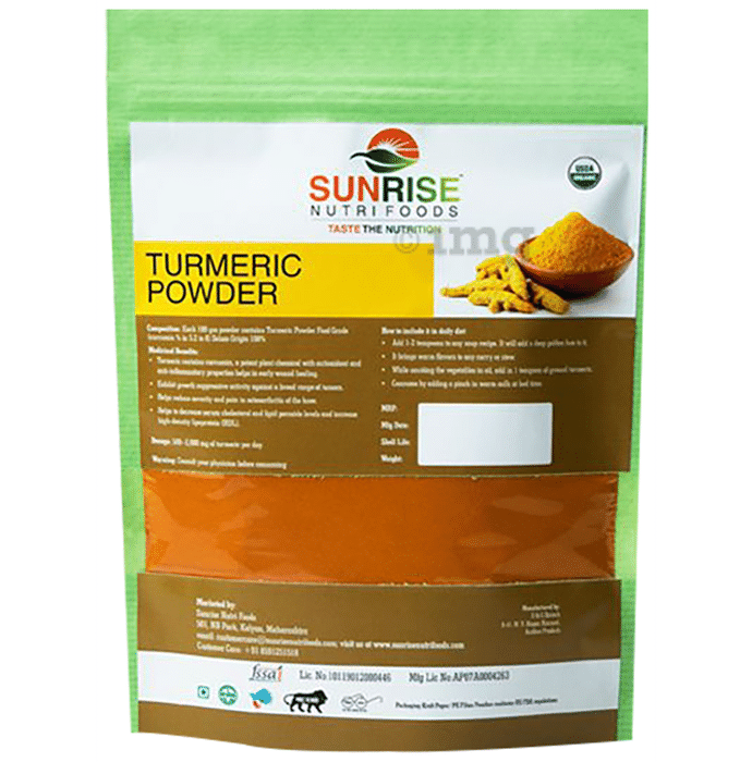 Sunrise Nutri Foods Turmeric Powder