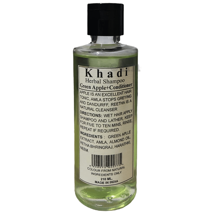 Khadi Herbal Green Apple Conditioner Shampoo