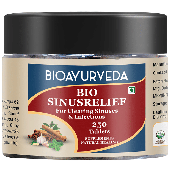 Bioayurveda Bio Sinusrelief Tablet