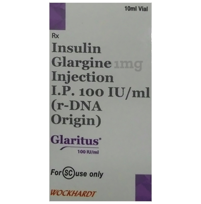 Glaritus 100IU/ml Injection