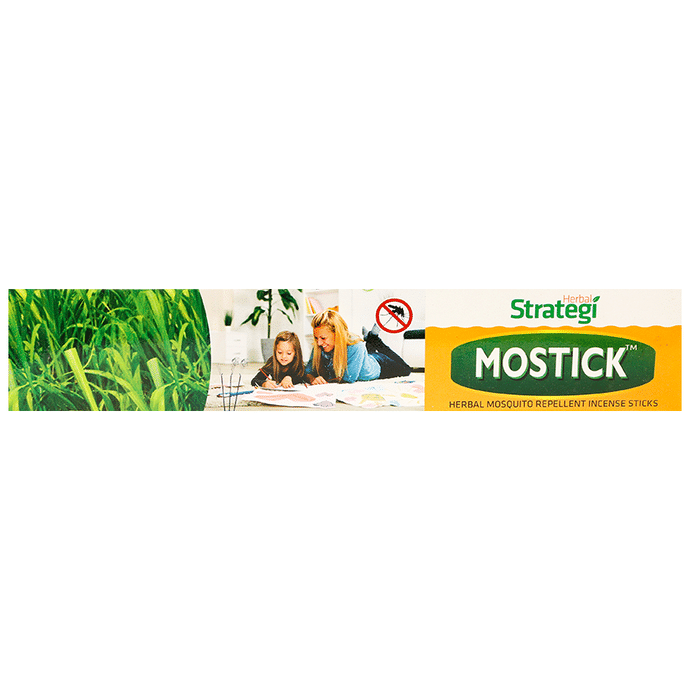 Herbal Strategi Mostick Herbal Mosquito Repellent Incense Stick