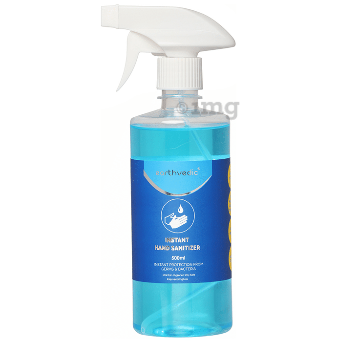 Earthvedic Instant Hand Sanitizer Liquid Spray