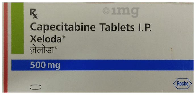 Xeloda 500mg Tablet