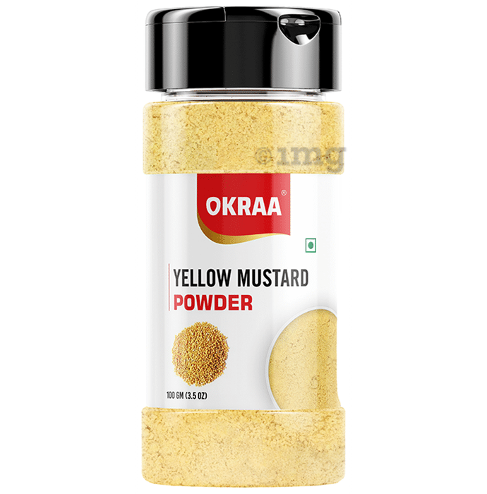 Okraa Yellow Mustard Powder
