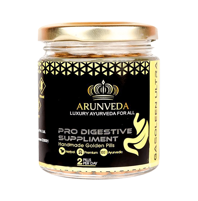 Combo Pack of Arunveda Pro Digestive Supplement (366 Each) & Energy Booster Capsule (60 Each)
