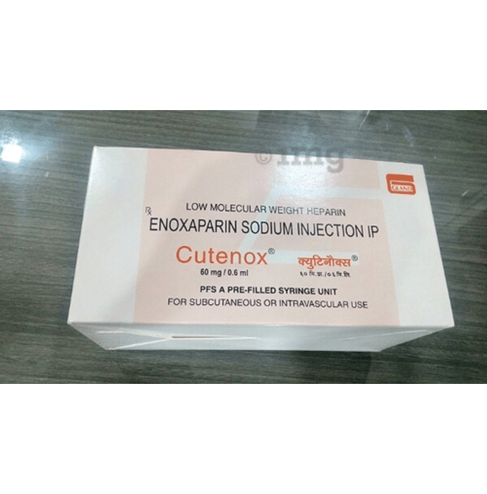 Cutenox 60mg Injection