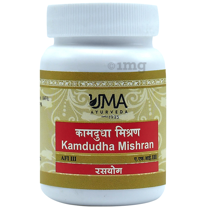 Uma Ayurveda Kamdudha Mishran Tablet