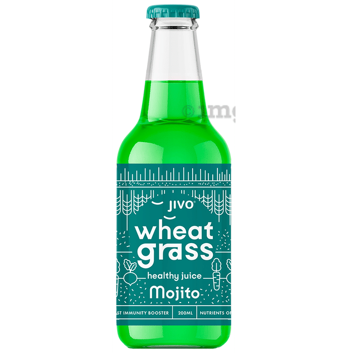 Jivo Wheat Grass Healthy Juice (200ml Each) Mojito