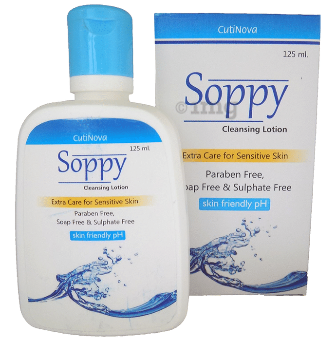 Soppy Cleansing Lotion for Sensitive Skin