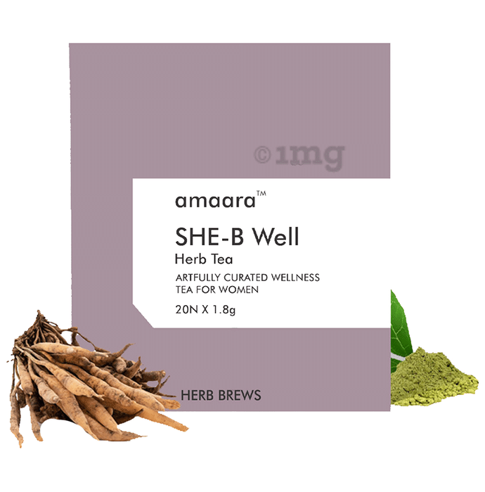 Amaara She-B Well Herb Tea Bag (1.8gm Each)