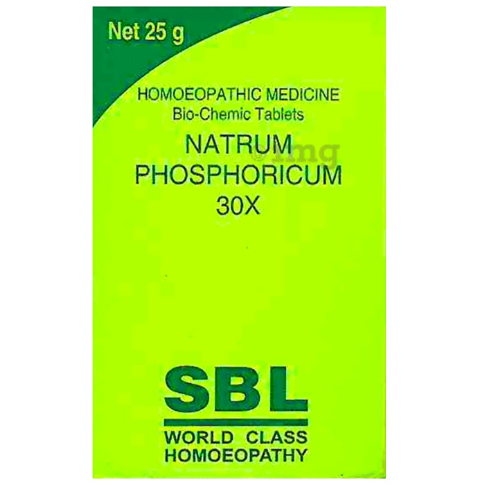 SBL Natrum Phosphoricum Biochemic Tablet 30X