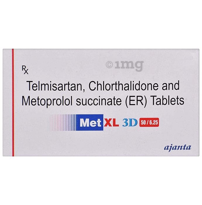 Met XL 3D 50/6.25 Tablet