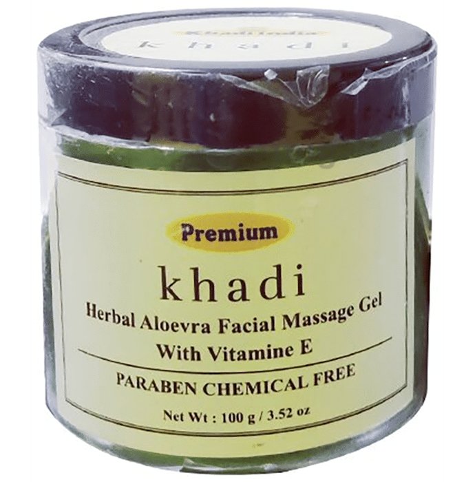 Khadi Herbal Aloevera Facial Massage Gel