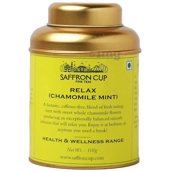 Saffron Cup Relax Chamomile Mint Tea