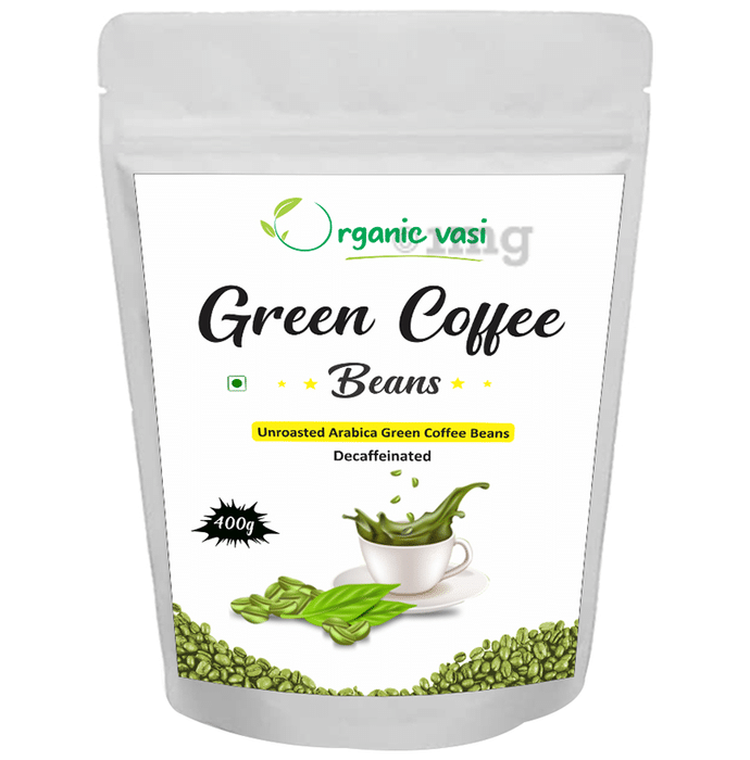 Organic Vasi Green Coffee Beans Decaffeinated