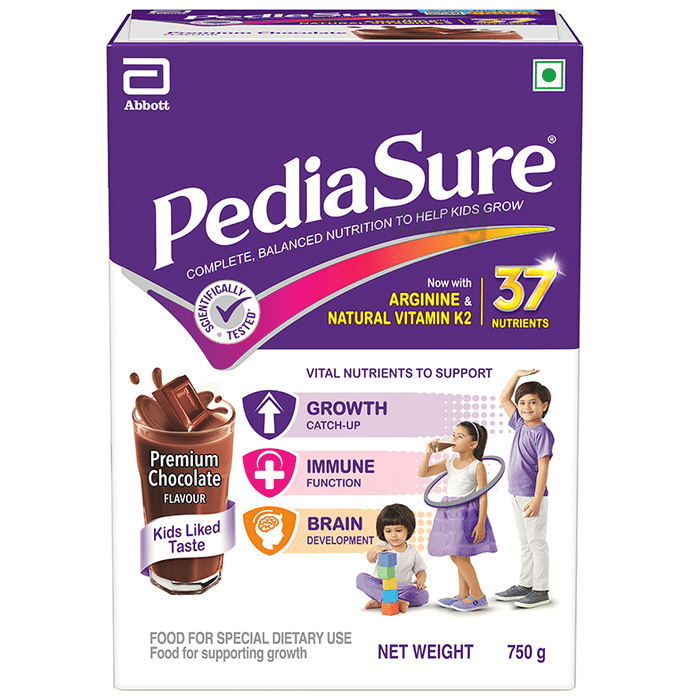 PediaSure Kids Nutrition Drink with Arginine & Natural Vitamin K2 Premium Chocolate
