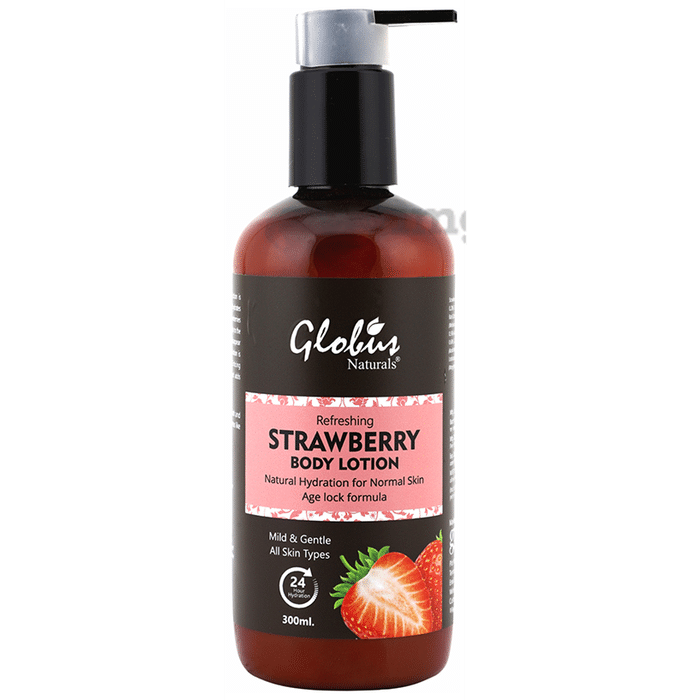 Globus Naturals Strawberry Body Lotion