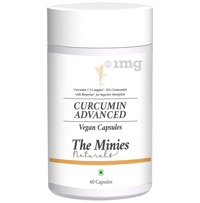 The Minies Naturals Curcumin Advanced Vegan Capsule