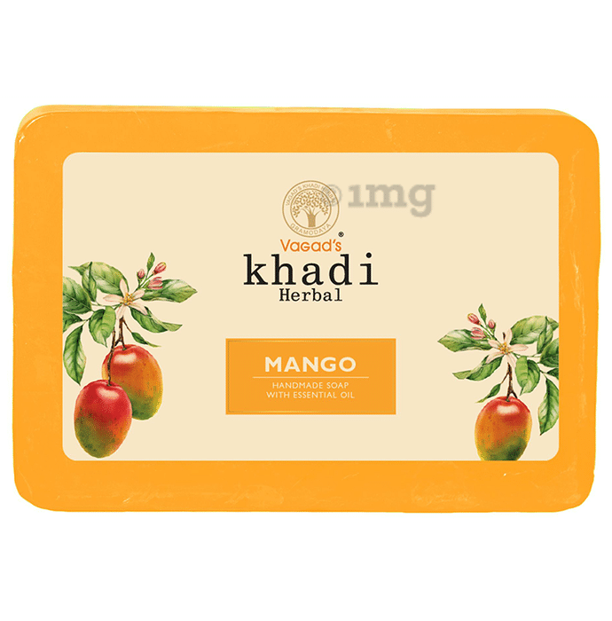 Vagad's Khadi Herbal Handmade Soap Mango