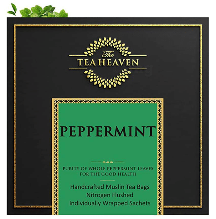 The Tea Heaven Peppermint Tea bag (6.5gm Each)