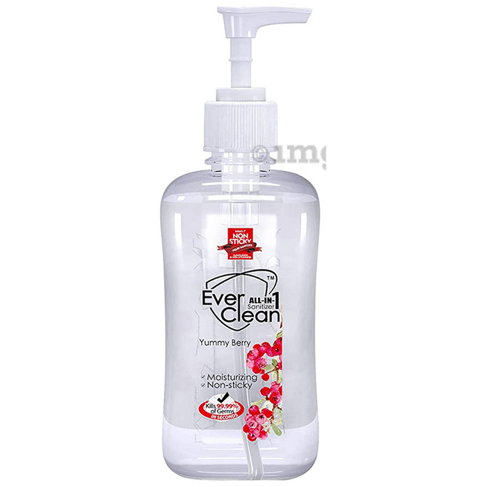 Ever Clean All In 1 Sanitizer (500ml Each) Yummy Berry